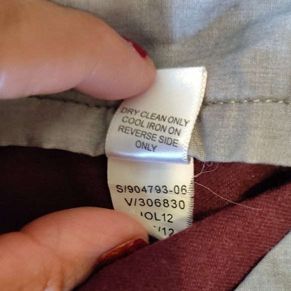 Banana Republic Purple Straight Leg Pants - Picture 4 of 13